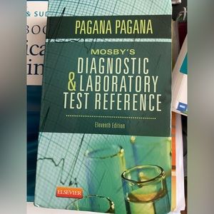 Nursing school diagnostics and lab book